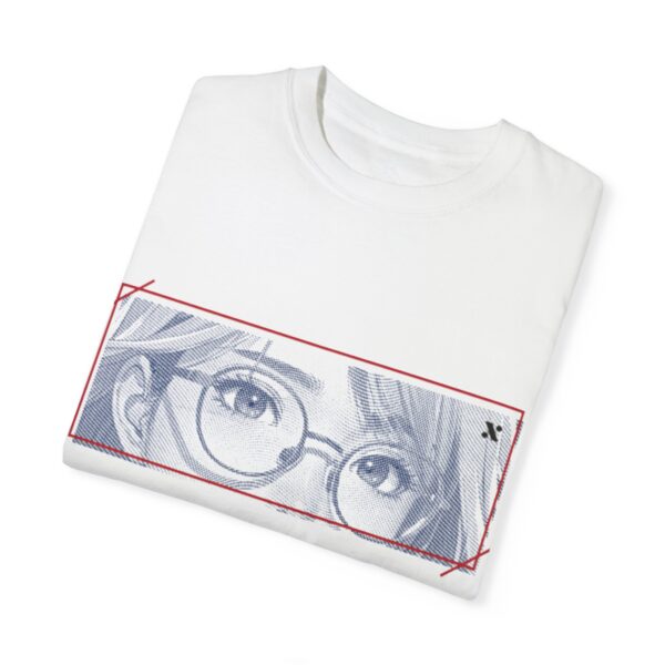 Artistic Unisex Garment-Dyed T-Shirt - Stylish Eyewear Illustration