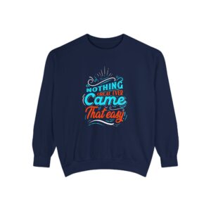 Stay Wild Unisex Garment-Dyed Sweatshirt - Vibrantsual Wearr for Nature Loves Ca