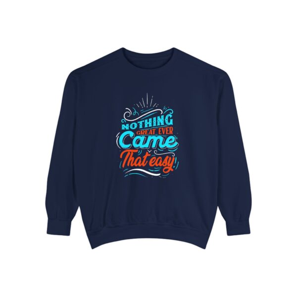 Stay Wild Unisex Garment-Dyed Sweatshirt - Vibrantsual Wearr for Nature Loves Ca